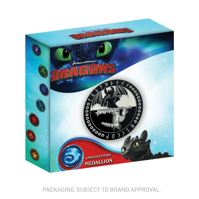 How To Train Your Dragon Limited Edition Medallion - 1