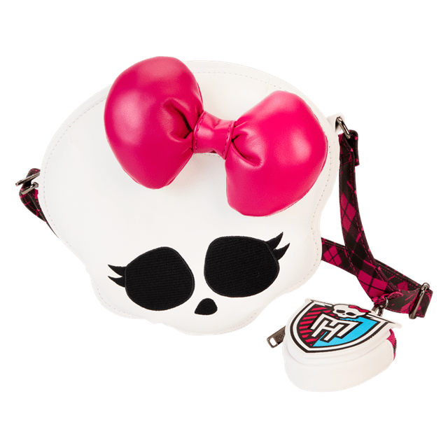 Skullette Monster High Loungefly Crossbody Bag With Coin Bag - 1