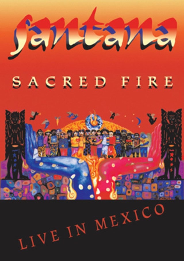 Santana Sacred Fire Live in Mexico DVD Free shipping over £20
