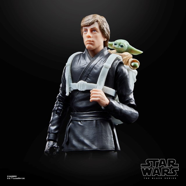 Luke Skywalker & Grogu Hasbro Star Wars The Black Series The Book of Boba Fett Action Figures - 7