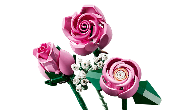 Bouquet Of Pink Roses LEGO Botanicals - 4