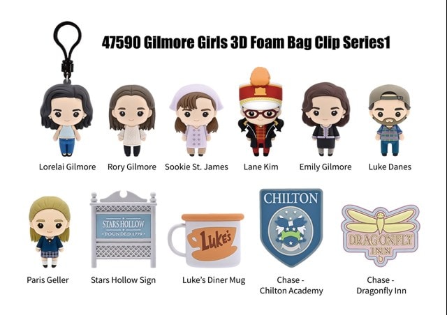 Gilmore Girls Series 1 Bag Clips - 2