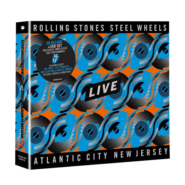 Steel Wheels Live - Atlantic City, New Jersey - 2CD + Blu-ray - 1