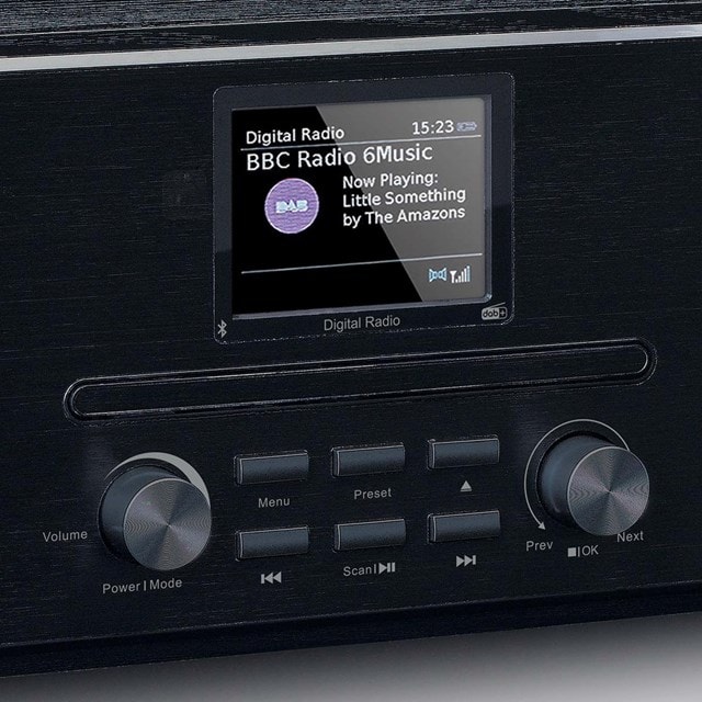 Lenco DAR-061BK Black Bluetooth HiFi System - 6