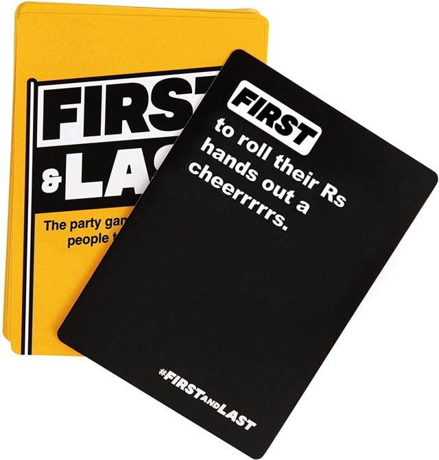 First & Last Card Game - 4