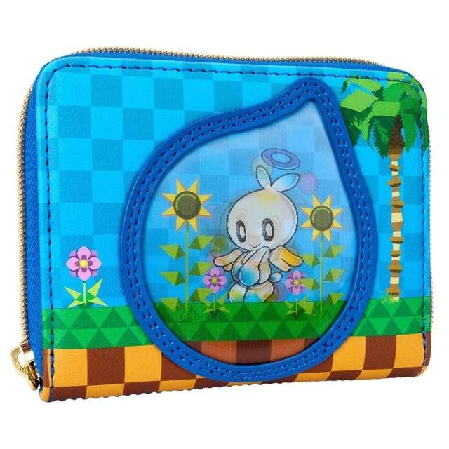 Chao Garden Sonic The Hedgehog hmv Exclusive Lenticular Loungefly Wallet - 3