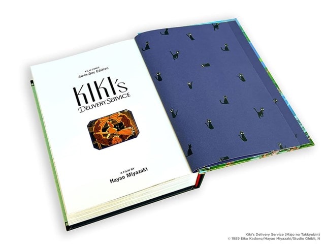 Kiki's Delivery Service Studio Ghibli Film Comic All-In-One Edition Hardback By Hayao Miyazaki - 4