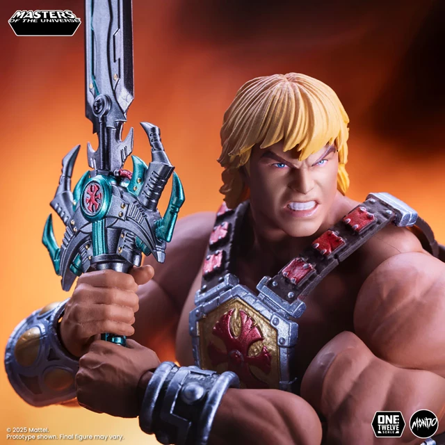 MOTU200X He-Man Masters Of The Universe Mondo 1/12 Scale Figure - 6