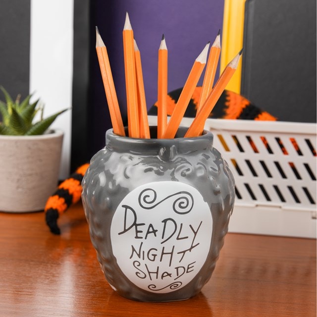 Deadly Nightshade Nightmare Before Christmas Pen And Plant Pot - 4