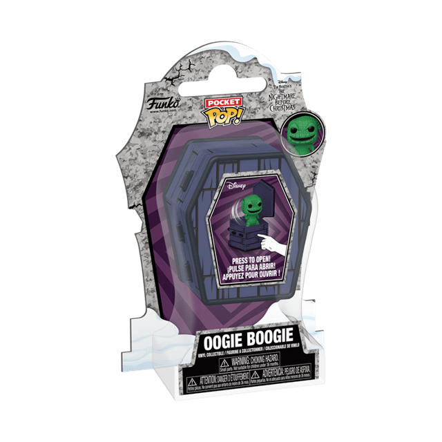 Oogie Boogie Nightmare Before Christmas Funko Pop Vinyl Pocket Coffin - 2