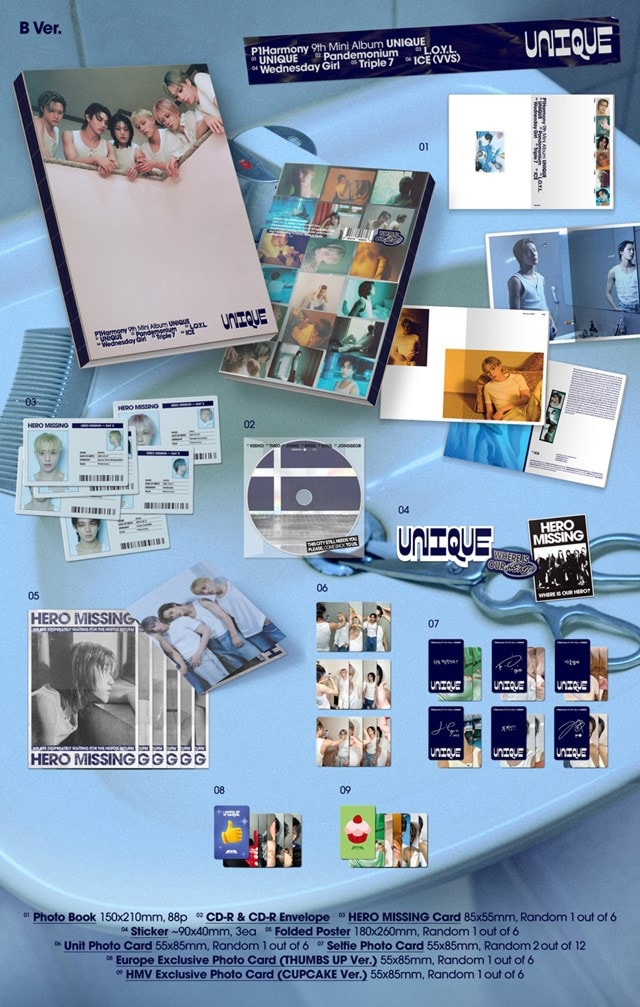 UNIQUE (B Photobook Ver.) hmv Exclusive - 2