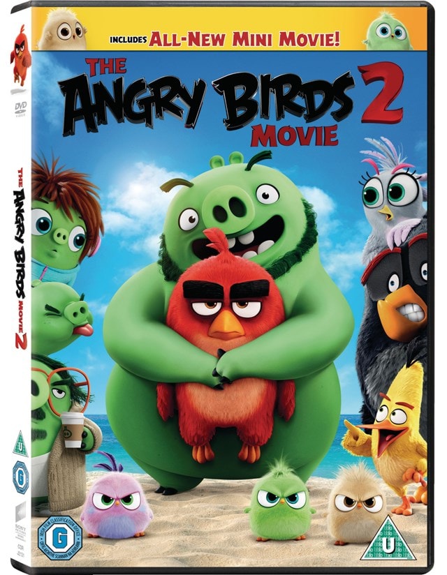 The Angry Birds Movie 2, DVD, Free shipping over £20