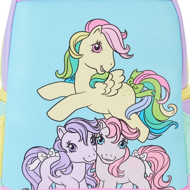 My Little Pony Color Block Mini Backpack Loungefly - 6