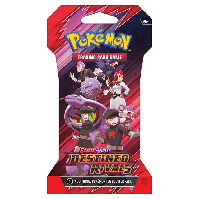 Scarlet & Violet 10 Destined Rivals Sleeved Booster Pokemon Trading Cards Assortment - 3