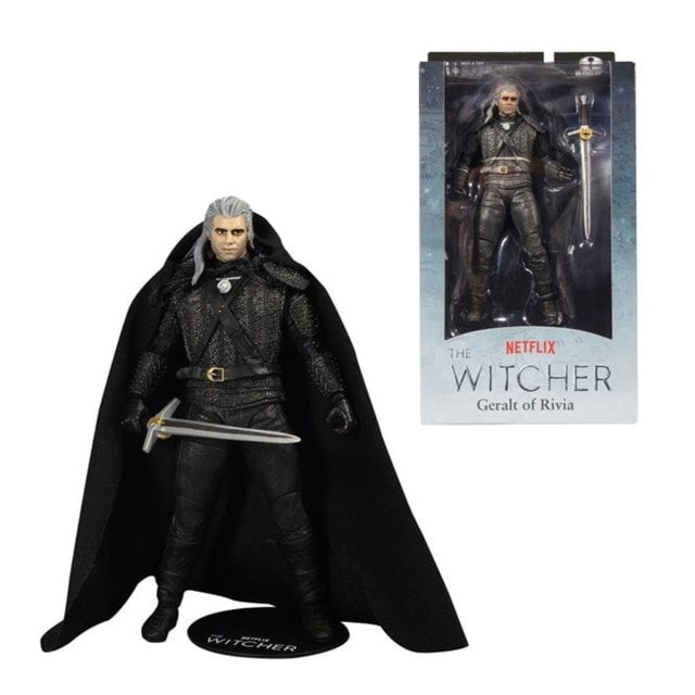 Geralt Of Rivia With Cloth Cape Witcher Netflix Season 1 Action Figure - 4
