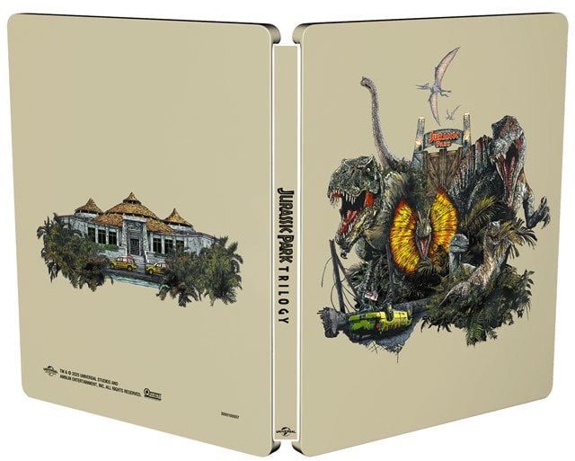 Jurassic Park Trilogy Limited Edition 4K Ultra HD Steelbook - 3