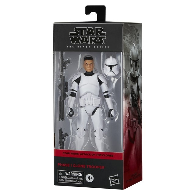 Star Wars The Black Series Phase I Clone Trooper Attack of the Clones Action Figure - 10