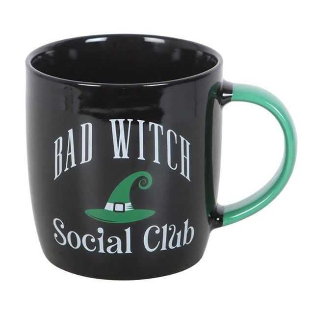 Bad Witch Social Club Green Mug & Coaster Set - 2