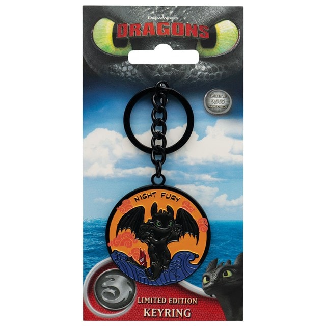 Night Fury How To Train Your Dragon Keyring - 3