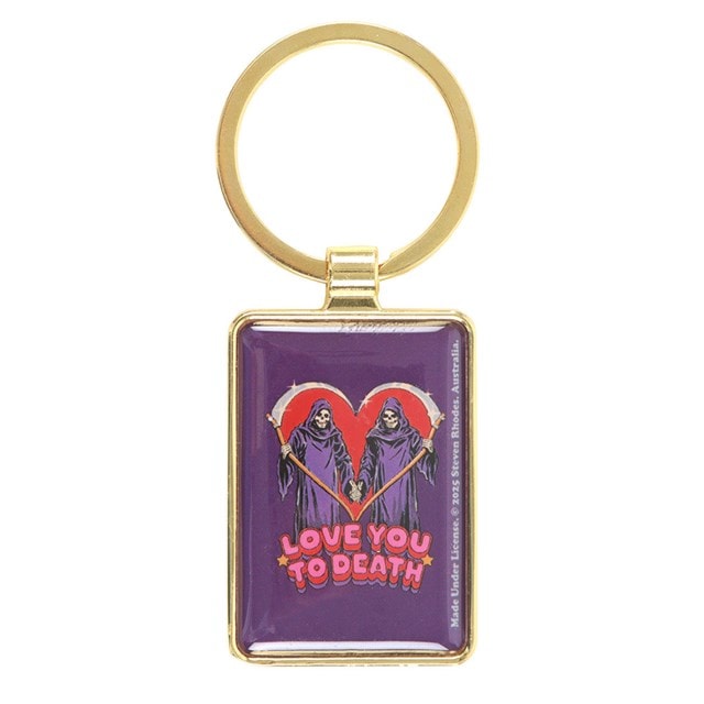 Love You To Death Steven Rhodes Keyring - 2