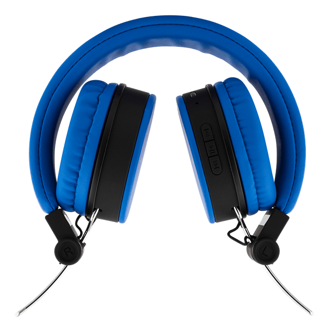Streetz HL-BT401 Blue Bluetooth Headphones - 4