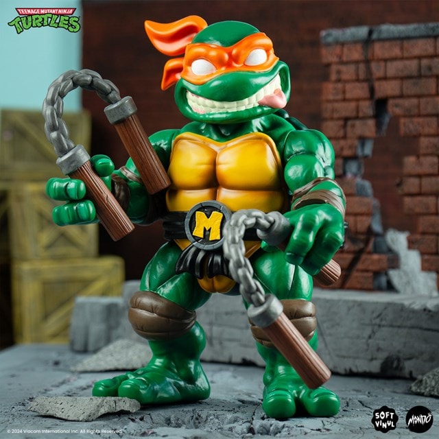 Michelangelo Teenage Mutant Ninja Turtles Mondo Soft Vinyl Figurine - 6