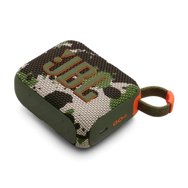 JBL Go 4 Squad/Camo Bluetooth Speaker - 12