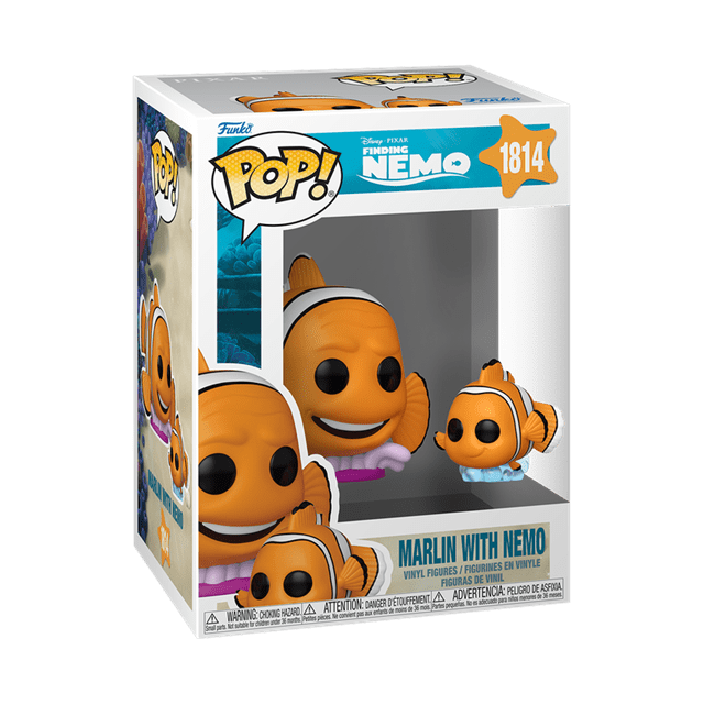 Marlon With Nemo 1814 Finding Nemo Funko Pop Vinyl & Buddy - 2