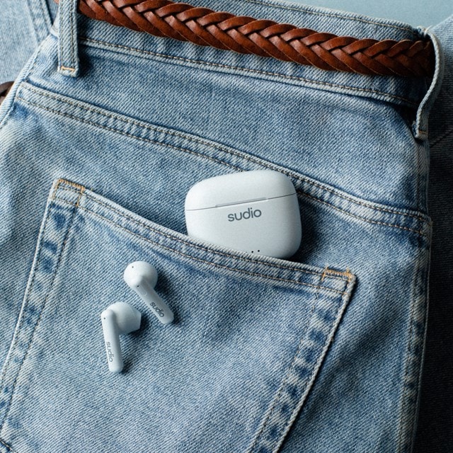 Sudio A1 Blue True Wireless Bluetooth Earphones - 5