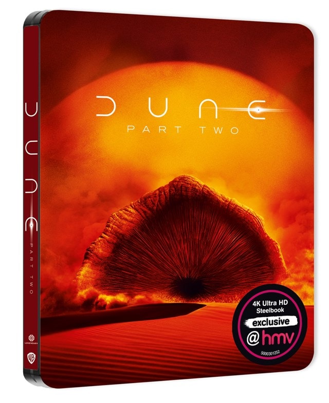 Dune: Part Two (hmv Exclusive) Limited Edition 4K Ultra HD Steelbook - 4