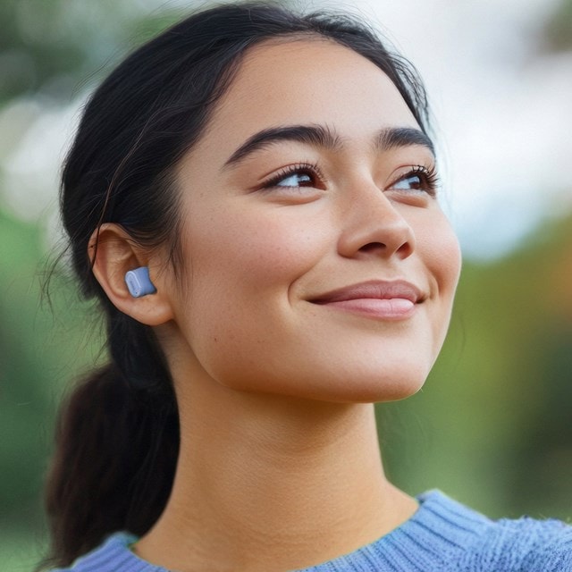 Mixx Audio StreamBuds Switch D7 Sky Blue True Wireless Bluetooth Earphones - 5