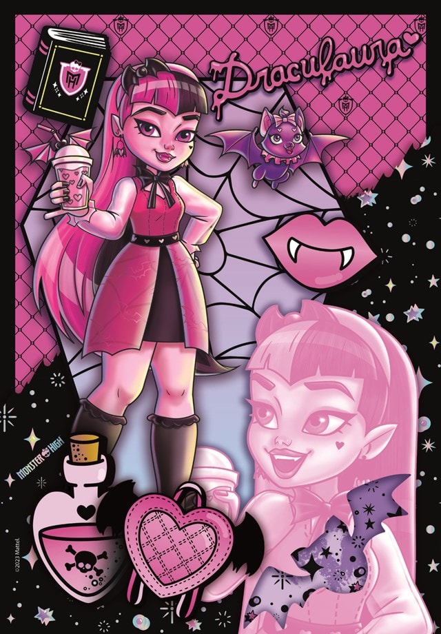 Draculaura Special Edition Coffin Pack Monster High 150 Piece Jigsaw Puzzle - 2