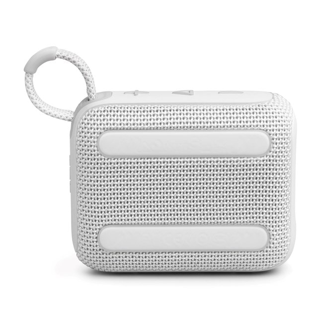 JBL Go 4 White Bluetooth Speaker - 7