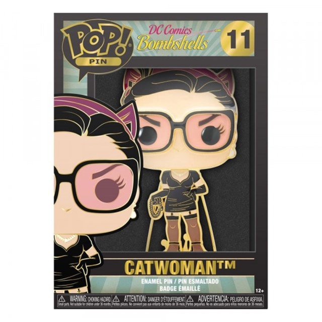 DC Comics Catwoman Funko Pop Pin - 2