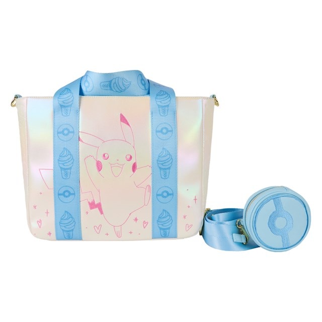 Pikachu Pokemon Loungefly Tote Bag With Coin Bag - 1