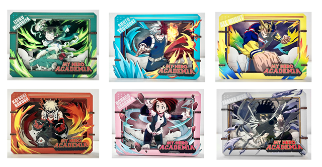My Hero Academia Battle Moment Wooden Frame Blind Box - 2