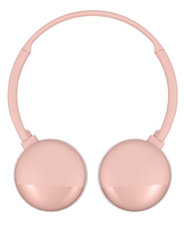JVC Flats HA-S22W Pink Bluetooth Headphones - 4