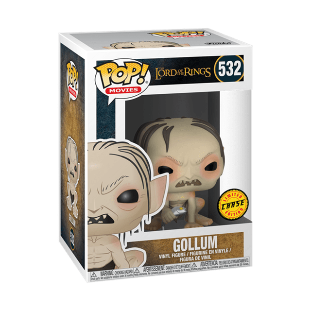 Gollum With Chance Of Chase 532 Lord Of The Rings Funko Pop Vinyl - 4