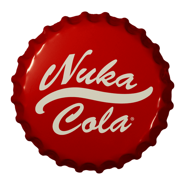Nuka-Cola Bottle Cap Fallout Tin Sign - 1