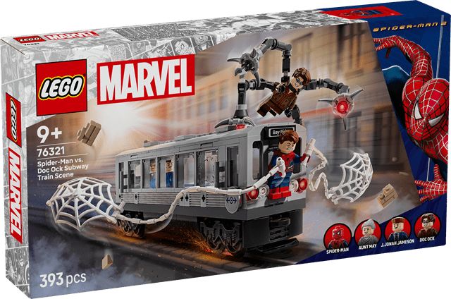 Spider-Man vs Doc Ock Subway Train Scene Marvel LEGO - 6