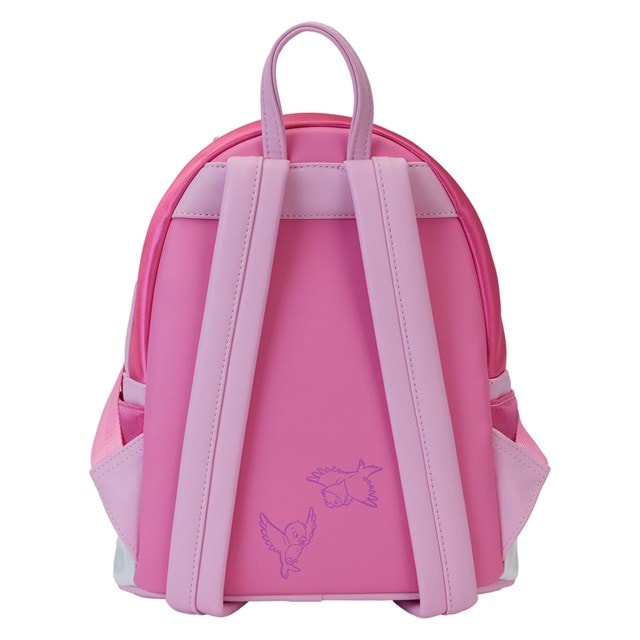 Pink Bow Cinderella 75th Anniversary Loungefly Mini Backpack - 4