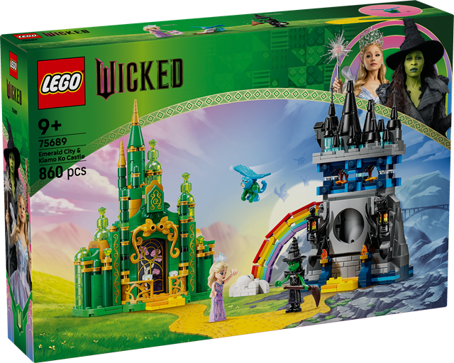 Emerald City & Kiamo Ko Castle Wicked LEGO - 7