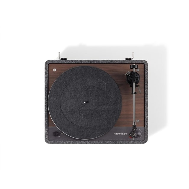 Crosley E200 Grey/Walnut Turntable - 16