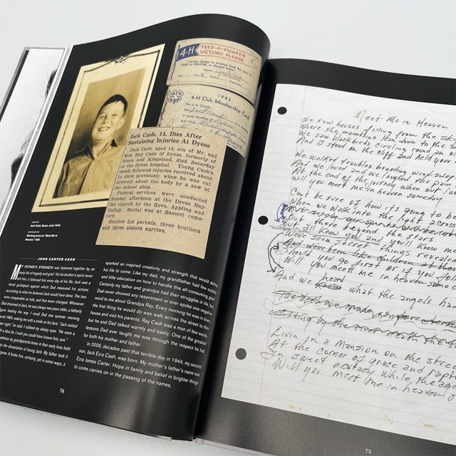 Johnny Cash: The Life In Lyrics Hardback By Mark Stiepler - 6