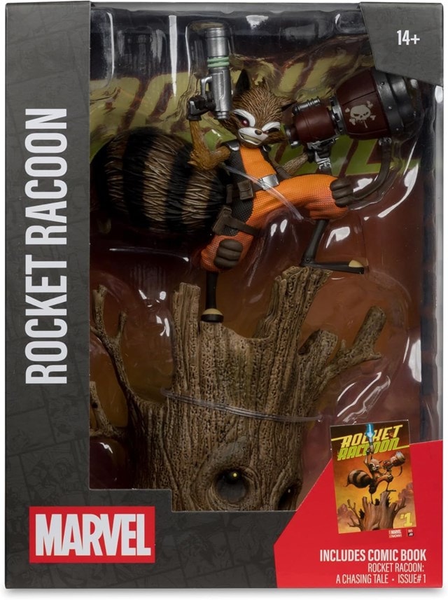 Rocket Raccoon A Chasing Tale #1 Marvel Collection McFarlane Figurine - 4