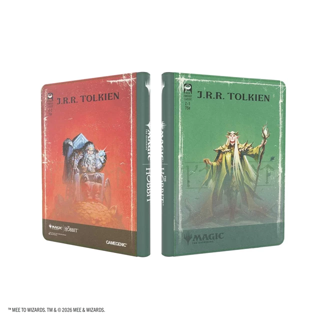 Thranduil & The Mountain King Magic The Gathering The Hobbit Gamegenic 18 Pocket Zip Up Card Binder - 2