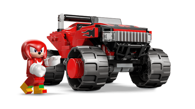 Silver's Car Vs. Knuckles' Monster Truck Sonic the Hedgehog LEGO - 5