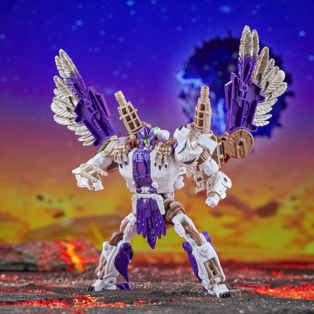 Transformers Legacy United Leader Class Beast Wars Universe Tigerhawk Converting Action Figure - 8