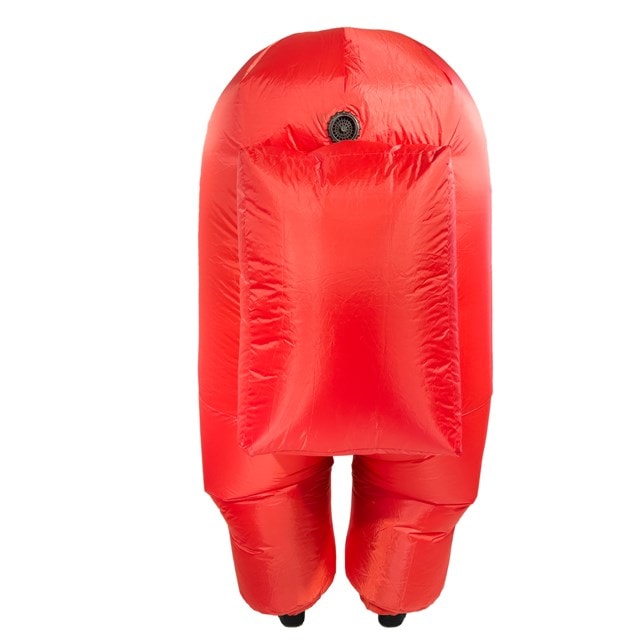 Among Us: Red (Size 1 Adult) Official Inflatable Costume - 5
