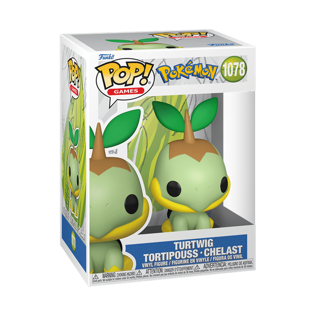 Turtwig 1078 Pokemon Funko Pop Vinyl - 2